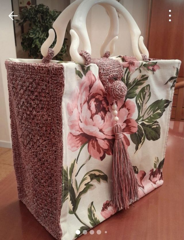 Borsa all'uncinetto