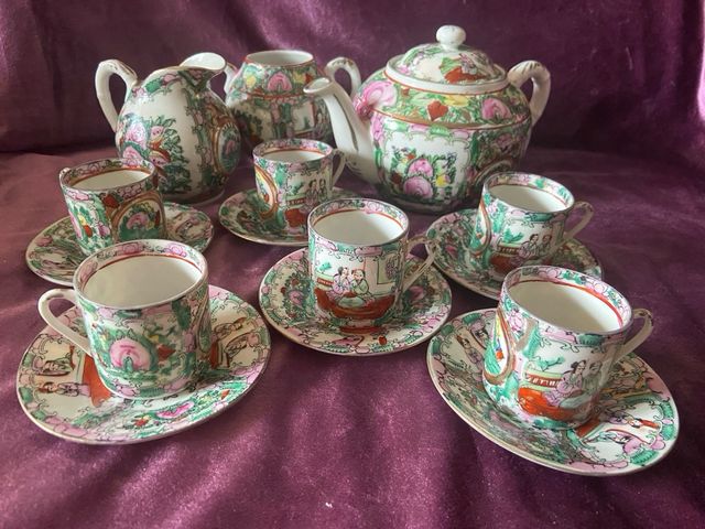 Juego de café de macao