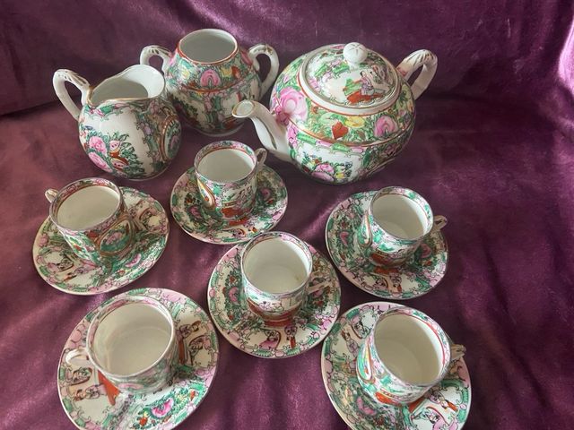 Juego de café de macao