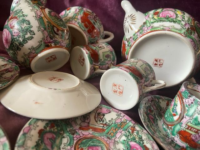 Juego de café de macao