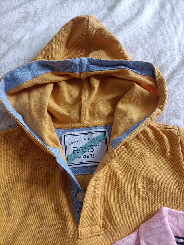 Pack 2 polos niño talla 9-10