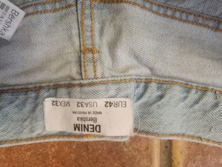 Pantalon corto vaquero roto