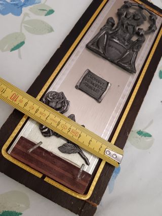 AveMaria Ricordo di Pompei plaque