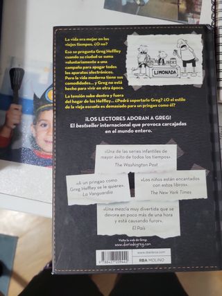 Libro Diario de Greg 2, 6 y 10