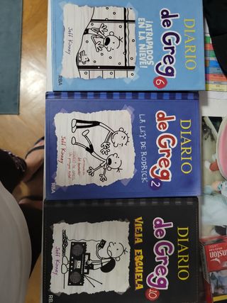 Libro Diario de Greg 2, 6 y 10