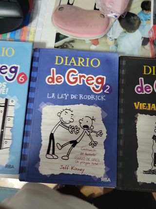 Libro Diario de Greg 2, 6 y 10