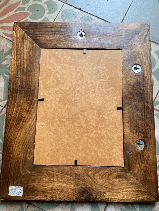 LIQUIDACIÓN ESPEJO MADERA TALLADA!