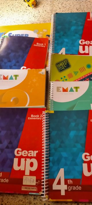 Libros de texto 3/4 primaria