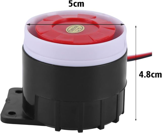 MINI SIRENA 120DB PARA ALARMA