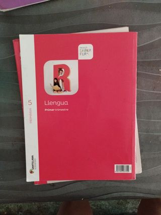 Libros de llengua 5 de primaria 