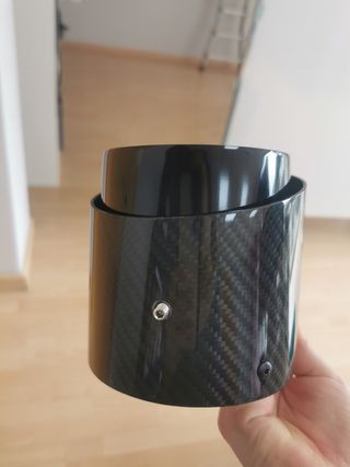 Tubo de escape con silenciador