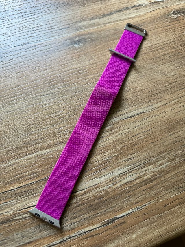 Pulsera de reloj Ultra Apple watch 49mm Violeta.