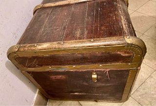 Baul de madera antguo | Caja | Arcon | Box