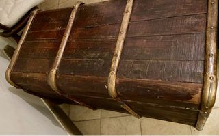 Baul de madera antguo | Caja | Arcon | Box