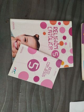 Libro religión católica 5 de primaria