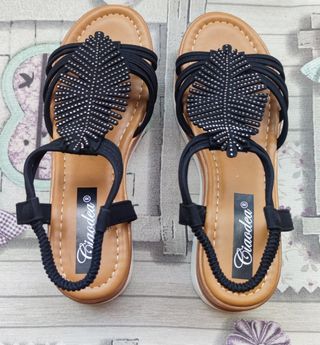 SANDALIAS PLUMA.PREGUNTA POR TU NUNERO.