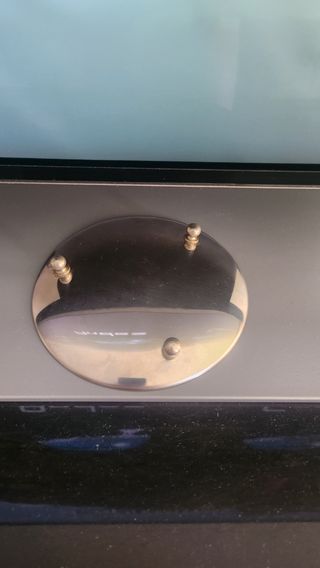 Plato Damasquinado toledano de oro 24 kilates 12cm