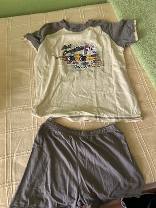 pijama de niño manga corta