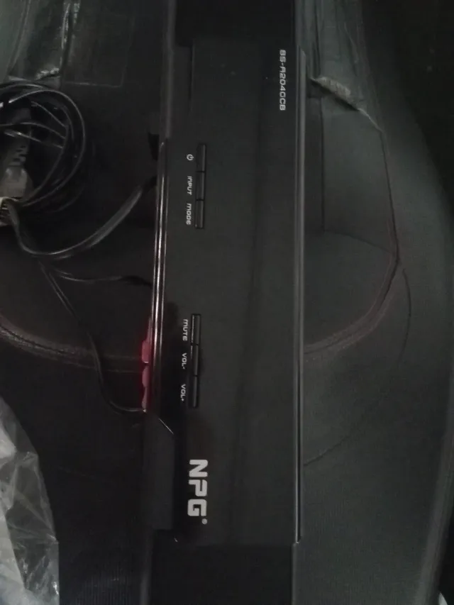 Barra de Sonido. NPG