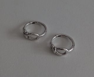 ♾️ Pendientes Nudo infinito.