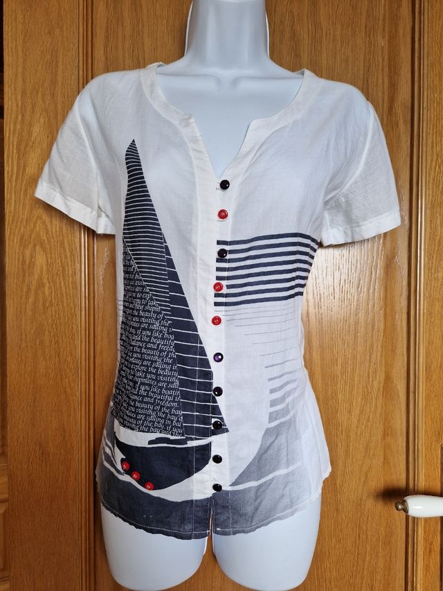 Camisa de algodón muy fina. Size 38. 