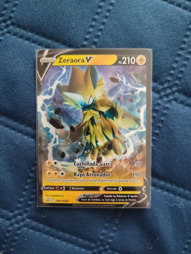 Carta Pokémon Zeraora V
