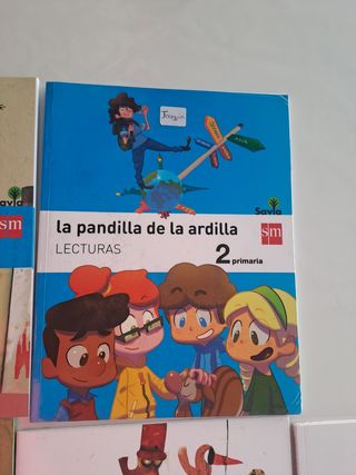 Lote libros de segundo primera