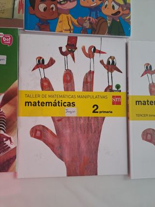 Lote libros de segundo primera