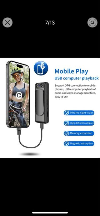 Camara corporal proteccion espia