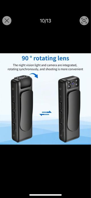 Camara corporal proteccion espia