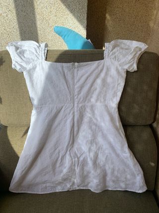 Vestido blanco de Pull&Bear