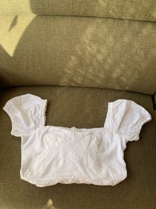 Vestido blanco de Pull&Bear