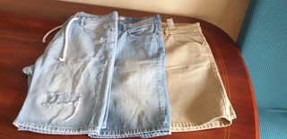 Lote de 3 pantalones cortos de hombre.