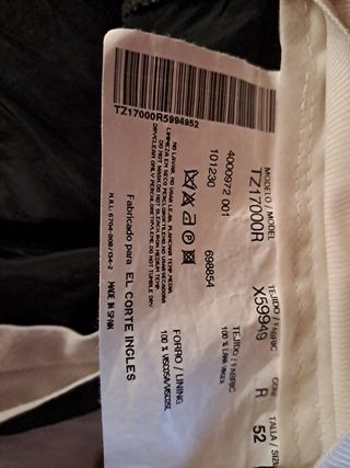 Traje Emidio Tucci