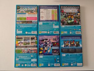 Pack 6 Juegos Wii U (No funcionan)