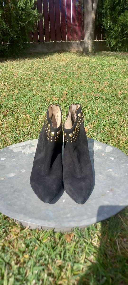 Stivaletti circa joan e david,camoscio