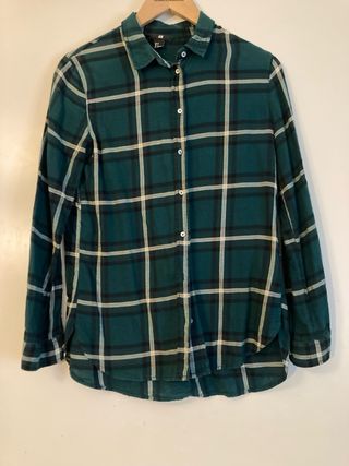 Camisa de franela de cuadros