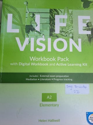 Libros Life Vision Students Book y Workbook Pack