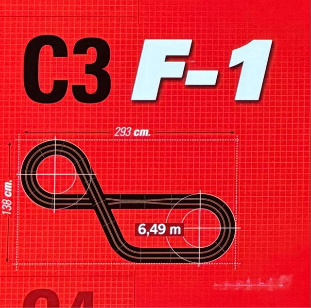SCALEXTRIC F-1 C3 producto original Ferrari 2004