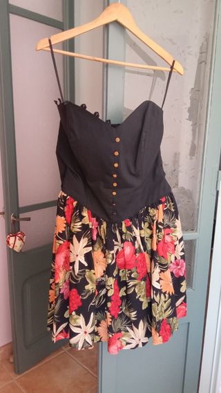 Vestido fiesta corto, años 90