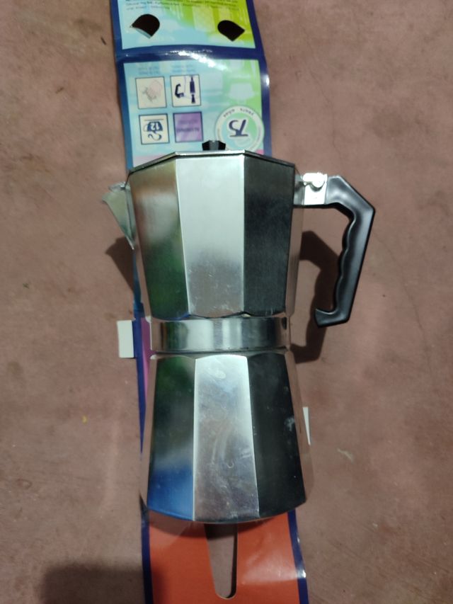 Cafetera grande aluminio