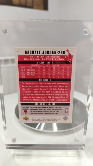 Cromo Michael Jordan Rookie