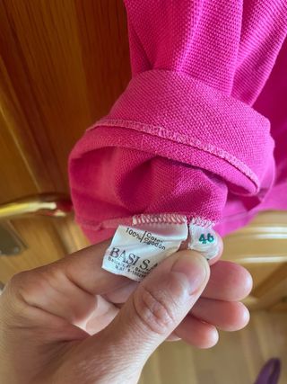 Polo Lacoste rosa fucsia