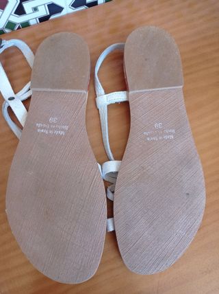 Sandalias Blancas