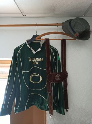 Camiseta tullamore Irlanda y sombrero october fest
