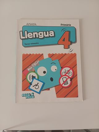 Libro Llengua 4 Primaria Anaya