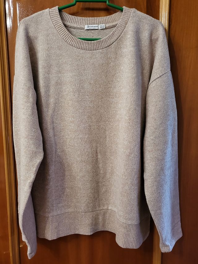 Jersey beige Stradivarius