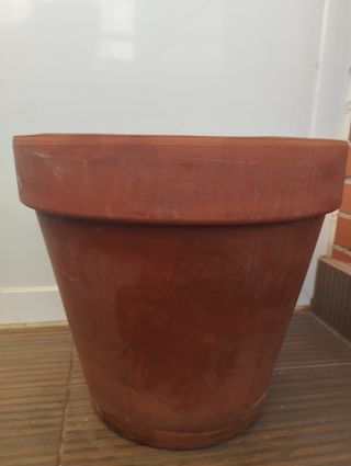 Maceta de barro