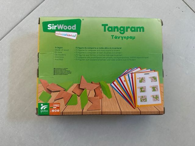 Gioco legno SirWood Tangram