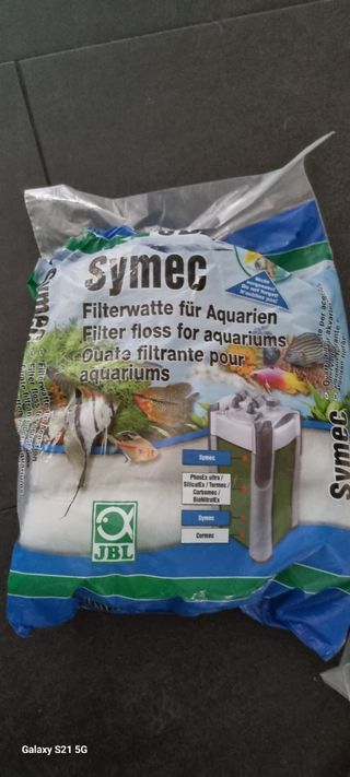 Filtro acuario 120 l + muchos recambios